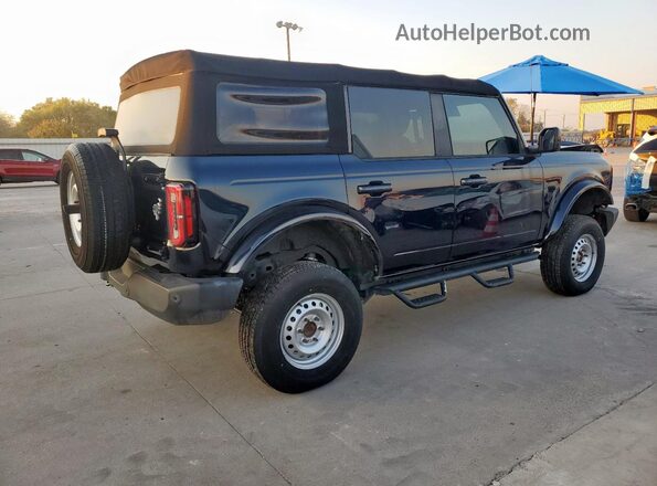 1FMEE5BP4MLA87707 2021 FORD BRONCO Blue Rear right