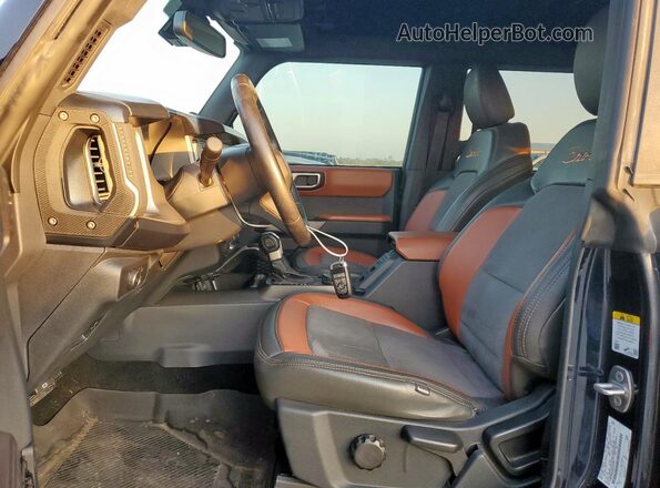 1FMEE5BP4MLA87707 2021 FORD BRONCO Blue Front interior view