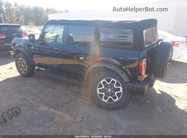 1FMEE5DP0NLA95043 2022 FORD BRONCO Черный Задняя левая четверть