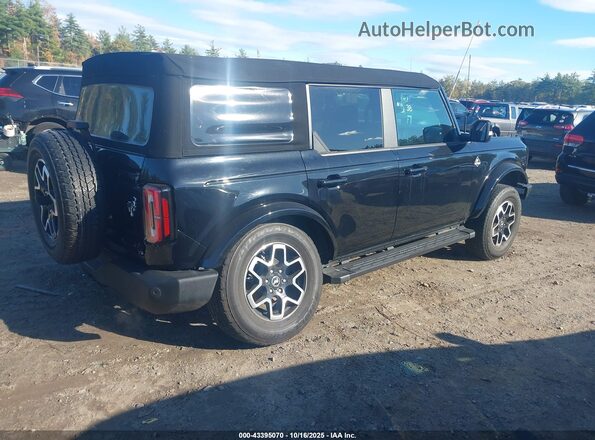 1FMEE5DP0NLA95043 2022 FORD BRONCO Черный Задняя правая четверть