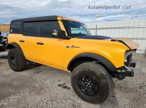 1FMEE5DP1NLB81462 2022 FORD BRONCO Yellow Առջևի աջ
