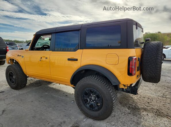 1FMEE5DP1NLB81462 2022 FORD BRONCO Yellow Հետևի ձախ
