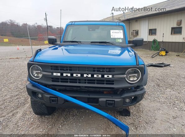 1FMEE5DP5NLB55141 2022 FORD BRONCO Синий Вид задней части салона