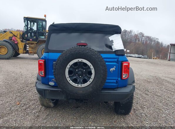 1FMEE5DP5NLB55141 2022 FORD BRONCO Синий 