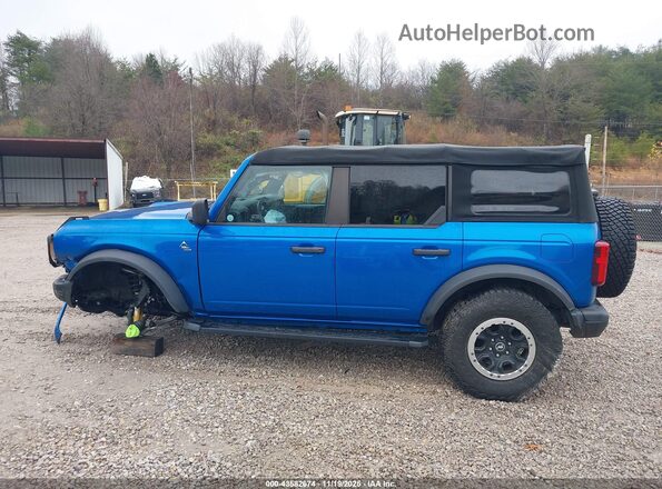 1FMEE5DP5NLB55141 2022 FORD BRONCO Синий 