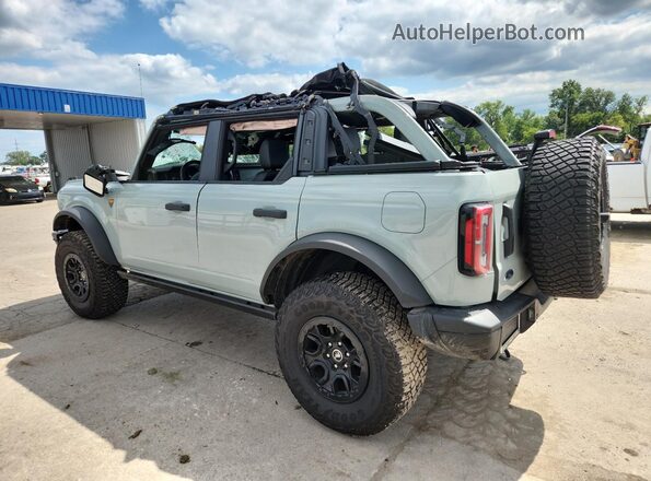 1FMEE5DP6NLB64270 2022 FORD BRONCO Teal Tył lewy
