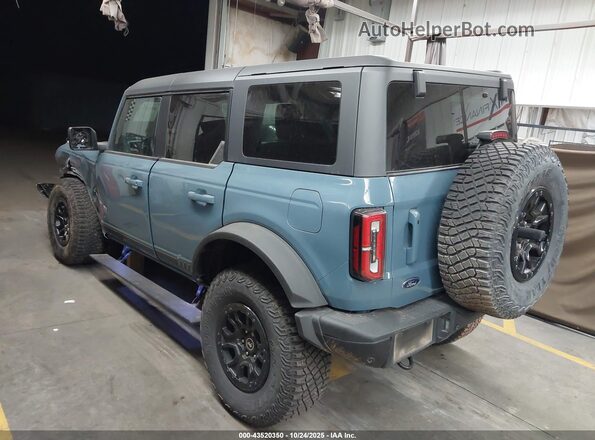 1FMEE5EP4MLA40804 2021 FORD BRONCO Blue Հետևի ձախ