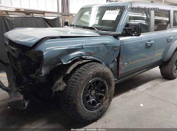 1FMEE5EP4MLA40804 2021 FORD BRONCO Blue Դիմացի տեսք