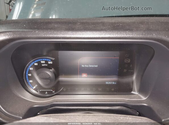 1FMEE5EP4MLA40804 2021 FORD BRONCO Blue Հետևի նստատեղերի տեսք