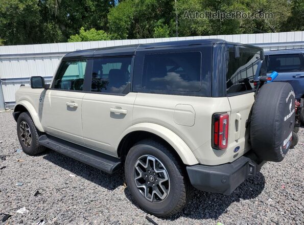 1FMEE8BPXSLA68142 2025 FORD BRONCO Beige უკანა მარცხენა