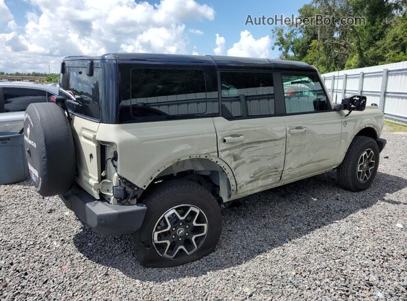 1FMEE8BPXSLA68142 2025 FORD BRONCO Beige უკანა მარჯვენა