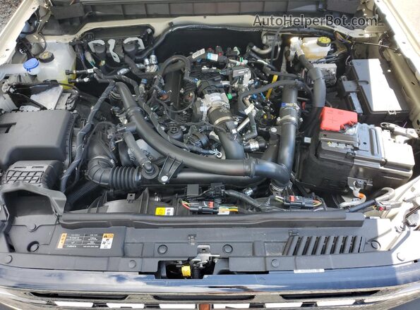 1FMEE8BPXSLA68142 2025 FORD BRONCO Beige ძრავის განყოფილების ხედი