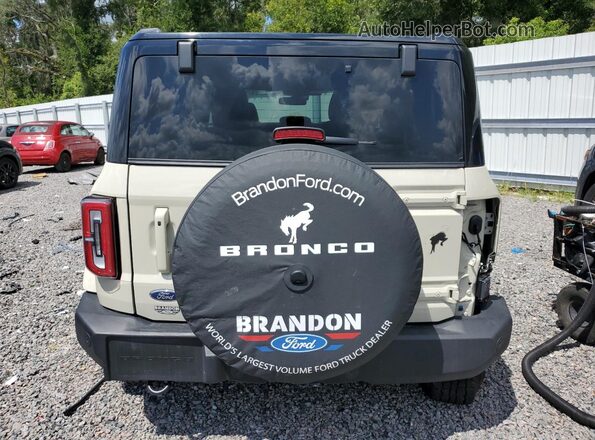 1FMEE8BPXSLA68142 2025 FORD BRONCO Beige უკანა ხედი