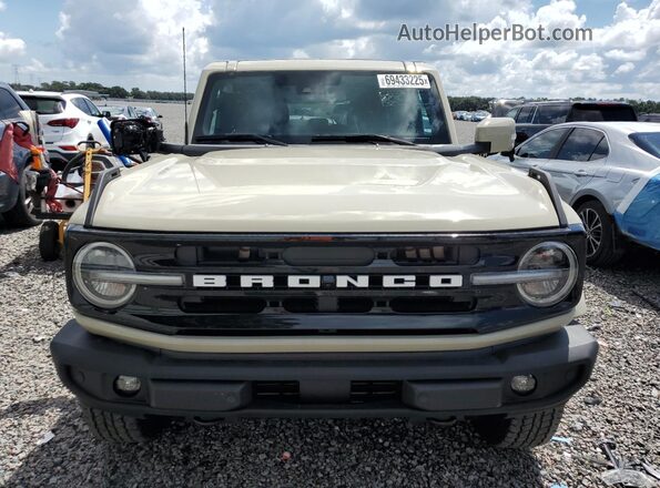 1FMEE8BPXSLA68142 2025 FORD BRONCO Beige წინა ხედი