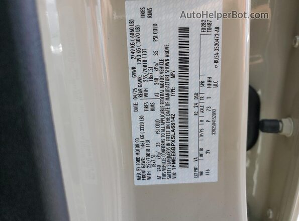 1FMEE8BPXSLA68142 2025 FORD BRONCO Beige სალონის 360-გრადუსიანი ხედი