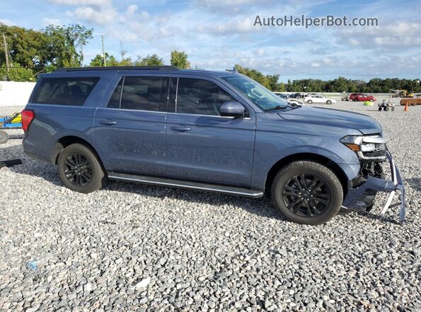 1FMJK1HT4NEA15626 2022 FORD EXPEDITION Blue Delantero derecho