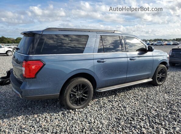1FMJK1HT4NEA15626 2022 FORD EXPEDITION Blue Trasero derecho