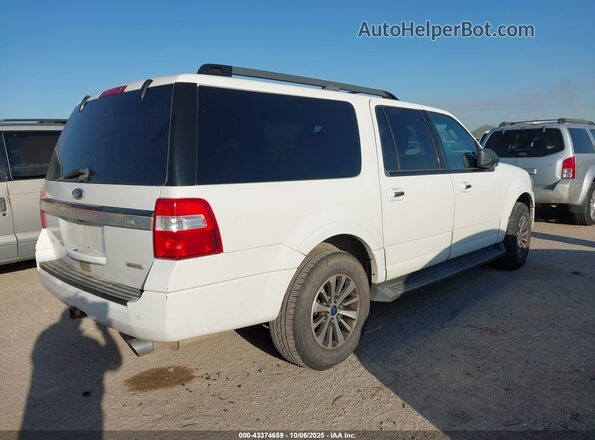 1FMJK1JT2GEF08671 2016 FORD EXPEDITION EL White Tył prawy