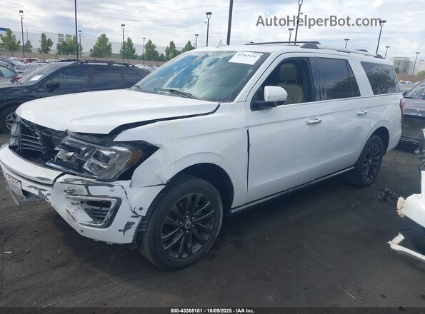 1FMJK1KT0LEA99773 2020 FORD EXPEDITION White წინა მარცხენა ხედი სამი მეოთხედიდან