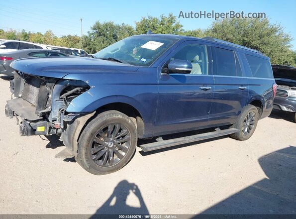 1FMJK1KT3LEA33105 2020 FORD EXPEDITION Blue Передня ліва чверть