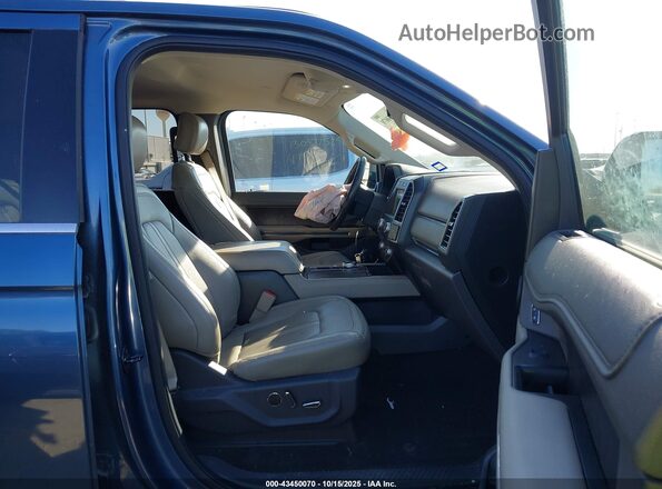 1FMJK1KT3LEA33105 2020 FORD EXPEDITION Blue Вид салону спереду
