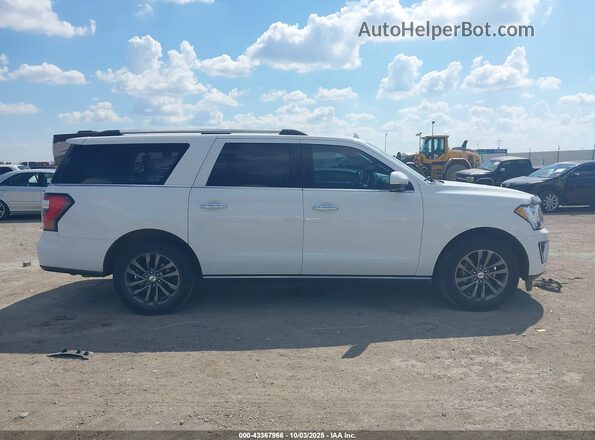 1FMJK1KT3LEA87939 2020 FORD EXPEDITION White Vista interior trasera