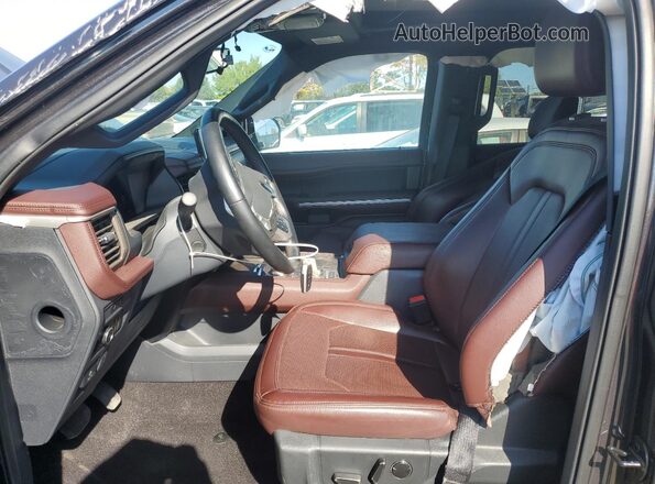 1FMJK2A85PEA39772 2023 FORD EXPEDITION Black Widok wnętrza z przodu