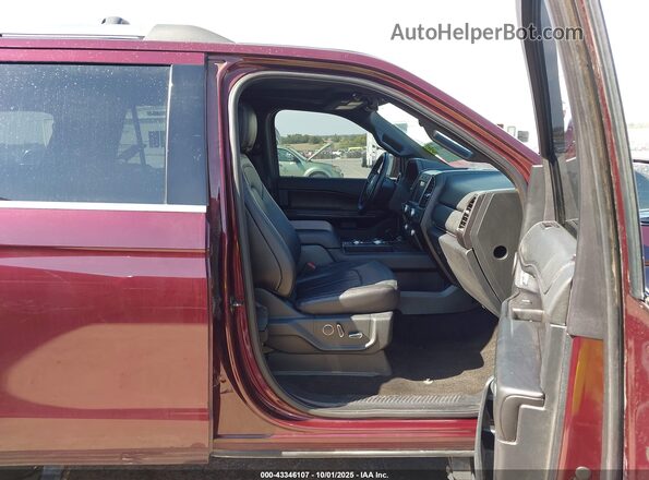 1FMJK2AT0LEA69258 2020 FORD EXPEDITION Maroon Вид салону спереду