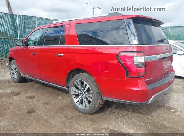 1FMJK2AT2LEA76244 2020 FORD EXPEDITION Red Задня ліва чверть