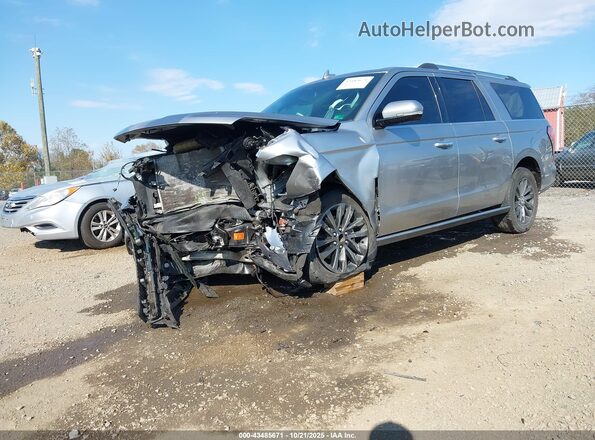 1FMJK2AT3MEA16863 2021 FORD EXPEDITION Silver Front view