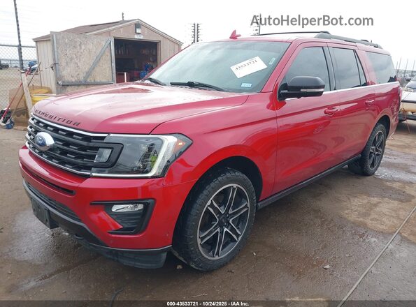 1FMJK2AT6LEA15348 2020 FORD EXPEDITION Red Առջևի ձախ երեք քառորդ տեսարան