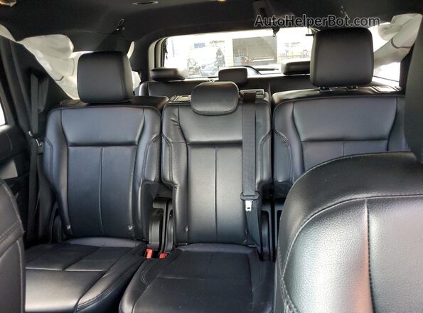 1FMJU1HT1LEA36036 2020 FORD EXPEDITION Red Rear seats view