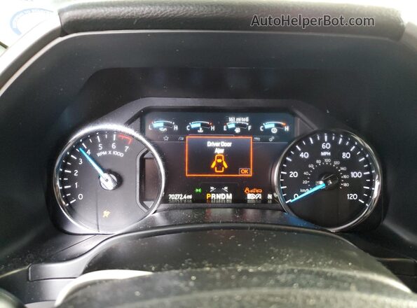 1FMJU1HT2LEB01167 2020 FORD EXPEDITION Gray Widok zestawu wskaźników