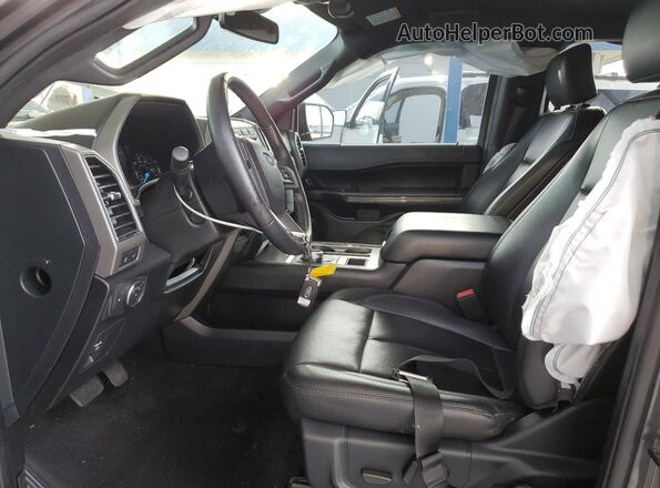 1FMJU1HT2LEB01167 2020 FORD EXPEDITION Gray Widok wnętrza z przodu