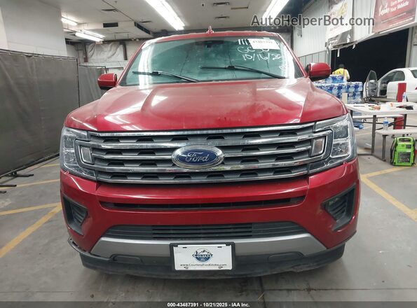1FMJU1HT3MEA77138 2021 FORD EXPEDITION Red წინა პანელის ხედი