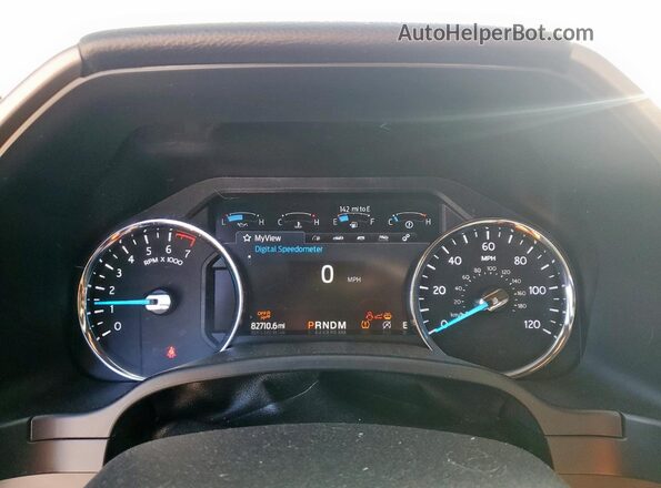1FMJU1HTXLEA41882 2020 FORD EXPEDITION Charcoal Instrument cluster view