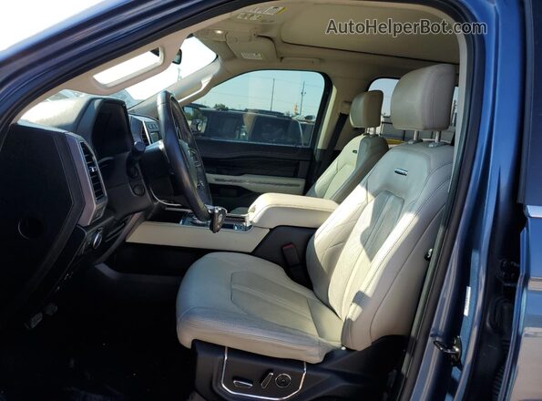 1FMJU1LT3LEA08505 2020 FORD EXPEDITION Blue წინა სალონის ხედი