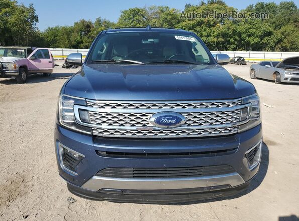 1FMJU1LT3LEA08505 2020 FORD EXPEDITION Blue წინა ხედი
