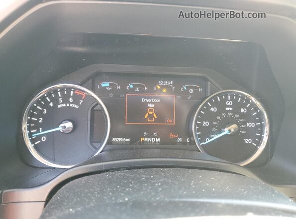 1FMJU1LT3LEA08505 2020 FORD EXPEDITION Blue ხელსაწყოთა პანელის ხედი