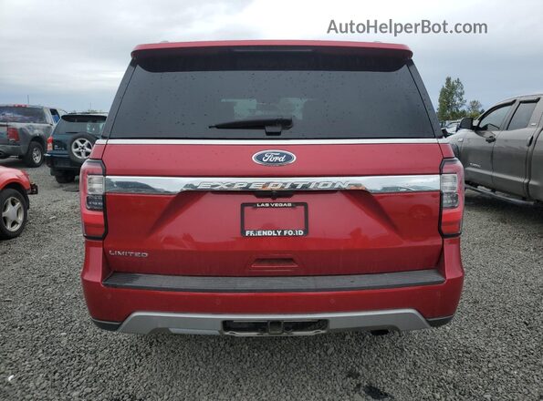 1FMJU2AT7MEA71066 2021 FORD EXPEDITION Red Rear view