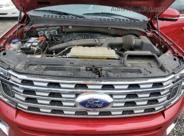 1FMJU2AT7MEA71066 2021 FORD EXPEDITION Red Engine compartment view