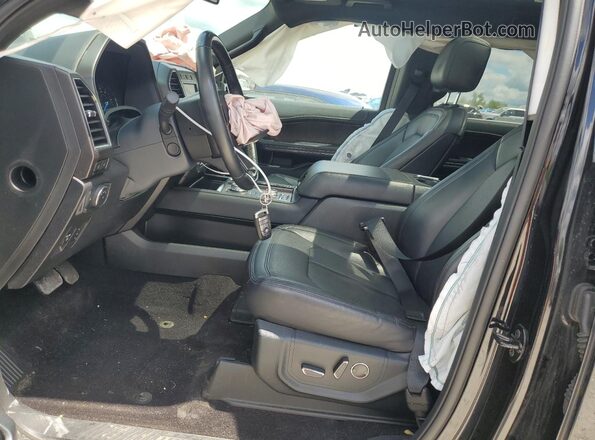 1FMJU2AT8MEA83744 2021 FORD EXPEDITION Black Front interior view