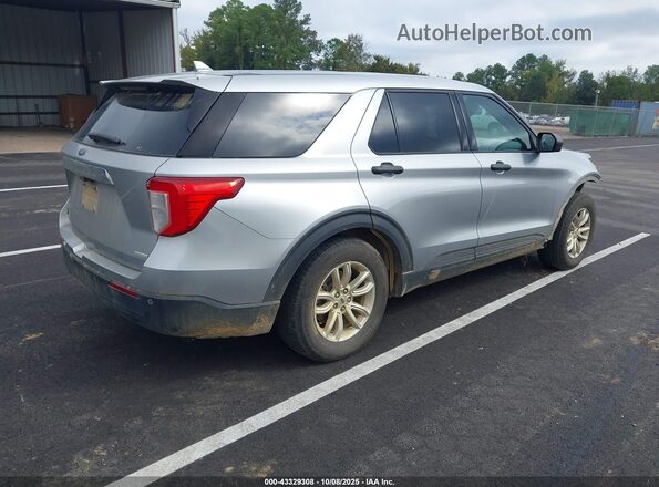 1FMSK7BH6LGC22077 2020 FORD FORD EXPLORER Silver Tył prawy