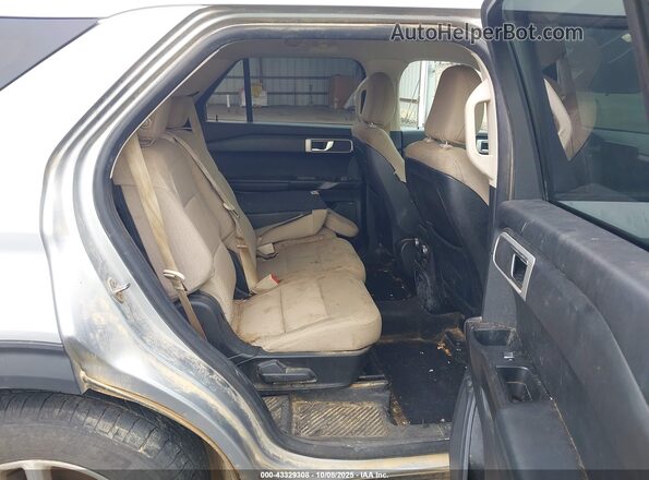 1FMSK7BH6LGC22077 2020 FORD FORD EXPLORER Silver Widok naklejki z numerem VIN