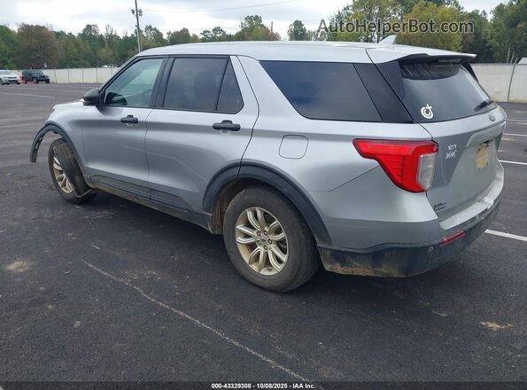 1FMSK7BH6LGC22077 2020 FORD FORD EXPLORER Silver Tył lewy