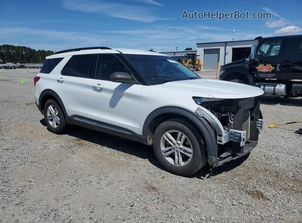 1FMSK7DH1LGC41035 2020 FORD FORD EXPLORER Белый Передняя правая четверть