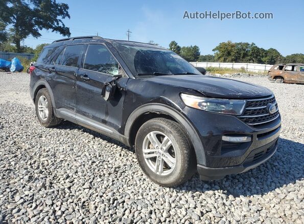 1FMSK7DH1LGD12623 2020 FORD FORD EXPLORER Black Przód prawy