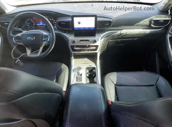 1FMSK7DH1LGD12623 2020 FORD FORD EXPLORER Black Widok deski rozdzielczej