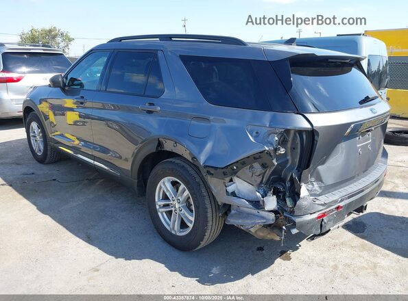 1FMSK7DH2NGA69777 2022 FORD FORD EXPLORER Gray Задня ліва чверть