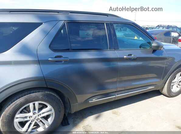 1FMSK7DH2NGA69777 2022 FORD FORD EXPLORER Gray Вид задньої частини салону